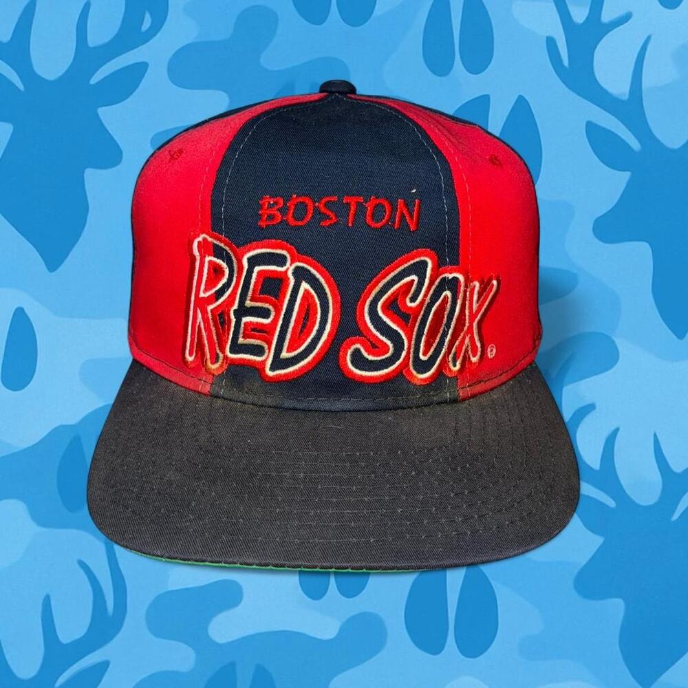 Vintage 90s Boston Red Sox Starter snapback graffiti OSFA
